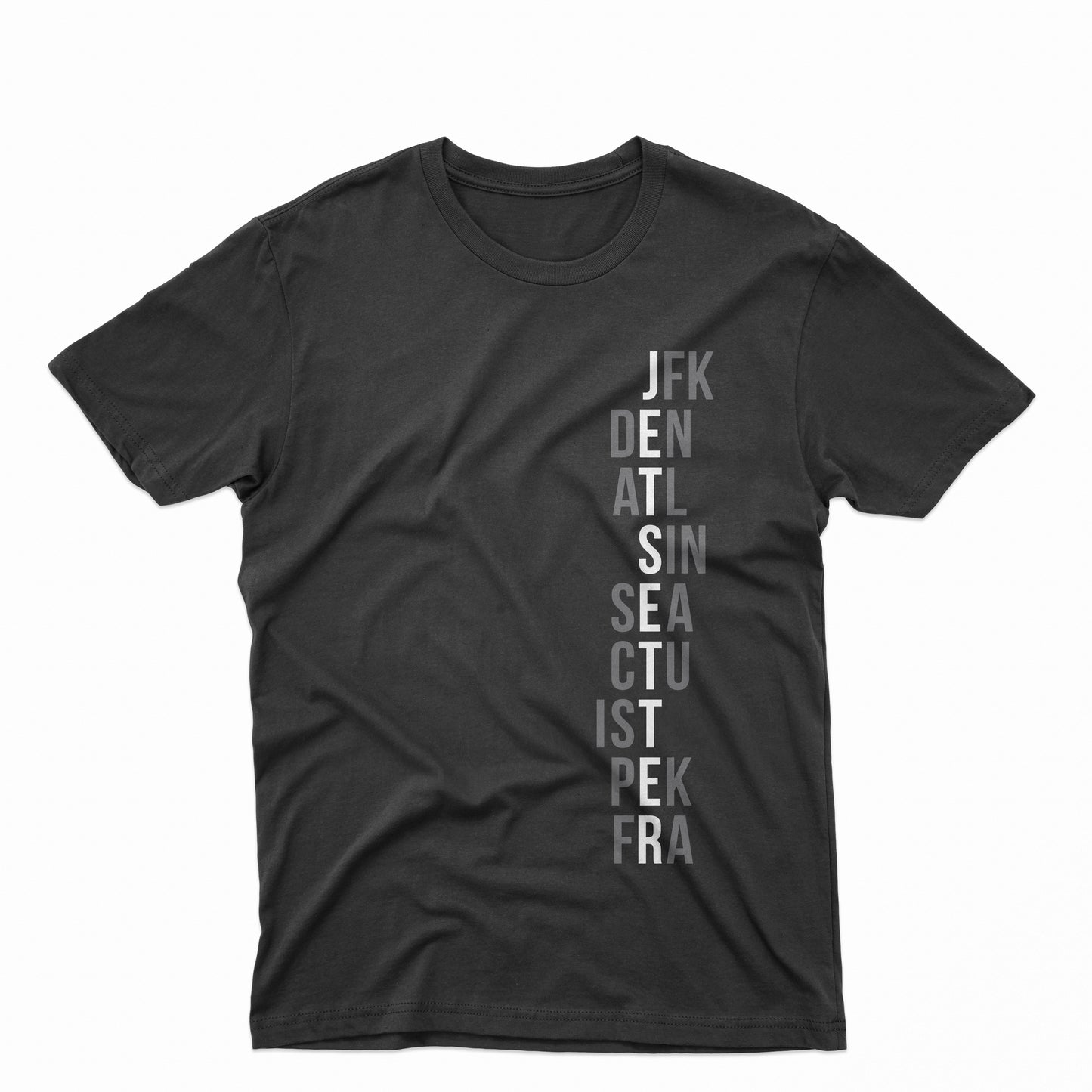 Jetsetter Airport Code T-Shirt