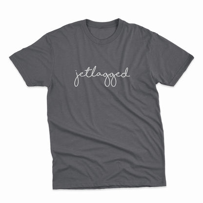 Jetlagged Cursive T-Shirt