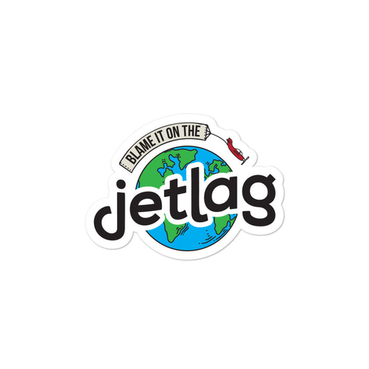 Jetlag Sticker